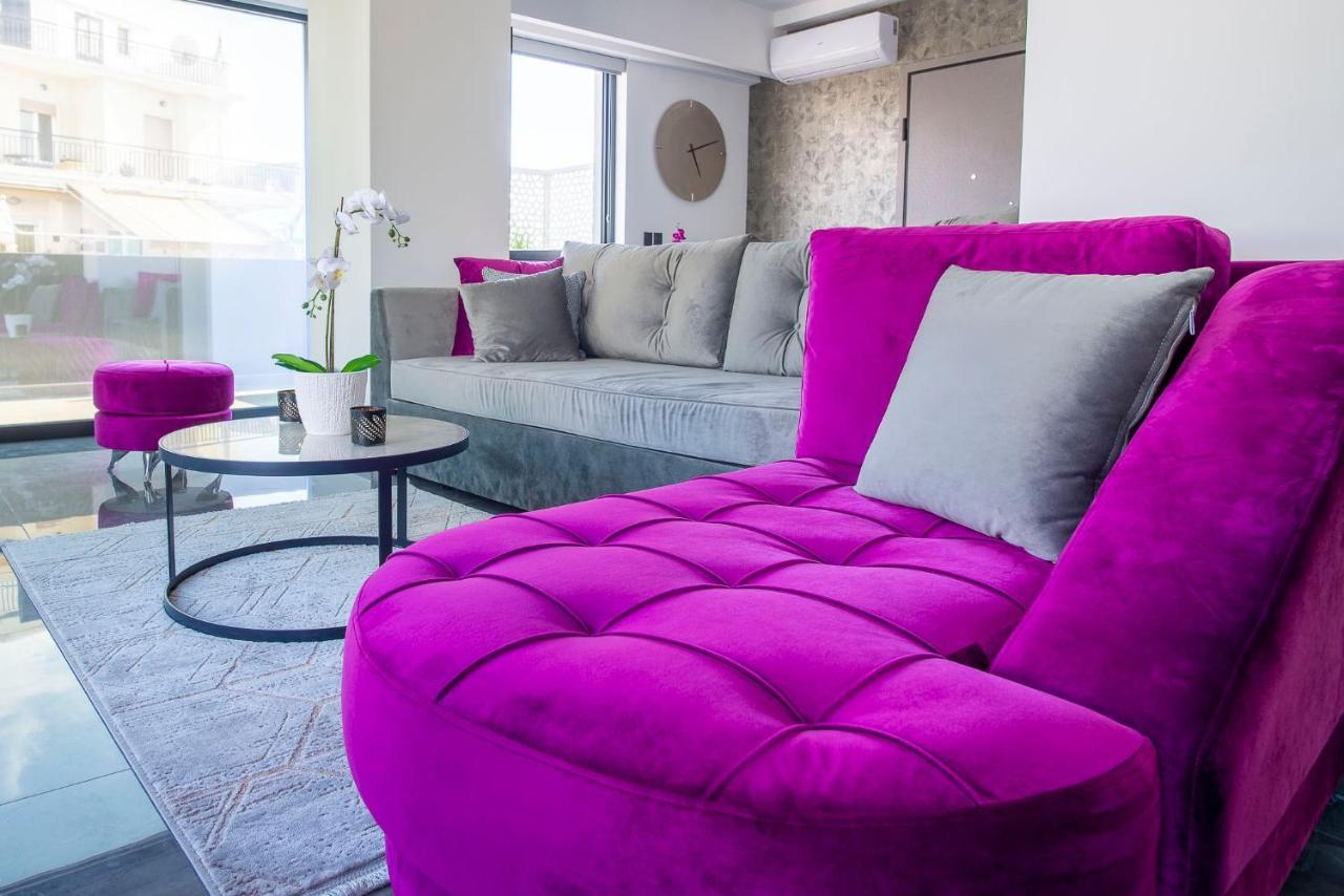 Luxury Penthouse With Acropolis View And Jacuzzi Daire Atina Dış mekan fotoğraf