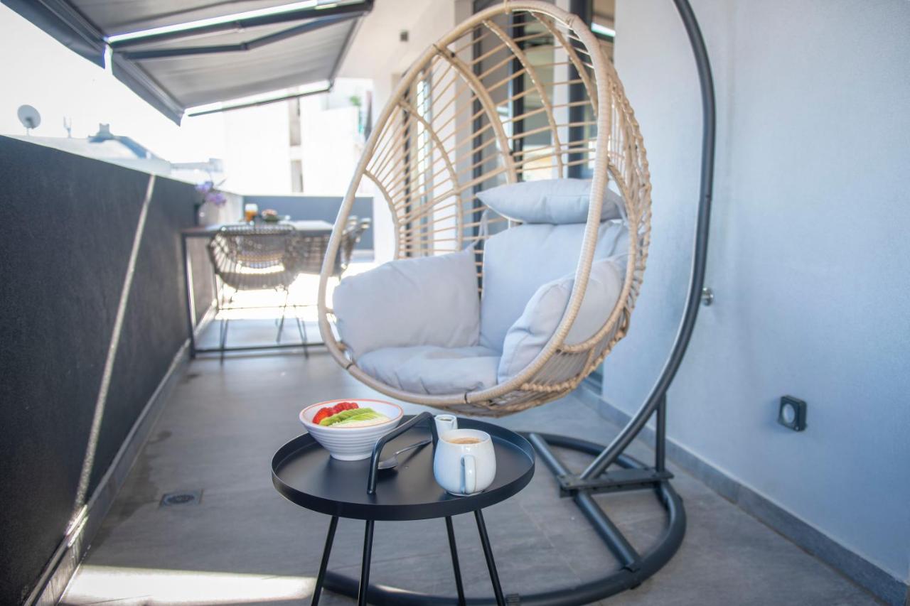 Luxury Penthouse With Acropolis View And Jacuzzi Daire Atina Dış mekan fotoğraf